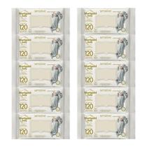 Kit 10 Toalhas Umedecidas Marigold Premium Sensitive com 120 unidades Kit 10 Toalhas Umedecidas Marigold Premium Sensitive com 120 unidades