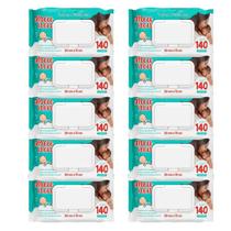 Kit 10 Toalhas Umedecidas Meu Nenê com 140 Unidades Kit 10 Toalhas Umedecidas Meu Nenê com 140 Unidades