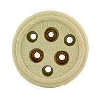 Kit 10 Tomada Elétrica Tripolar 30A Porcelana FX-23 - Foxlux