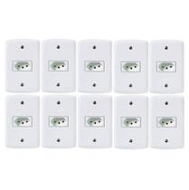 Kit 10 Tomadas Lux² 4X2 Nbr 14136 10A 250V Tramontina