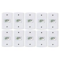 Kit 10 Tomadas Lux² 4X2 Nbr 14136 10A 250V Tramontina