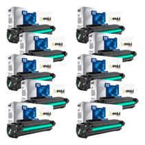 Kit 10 Toner 105a Compatível Evolut W1105a P 107a 107w 135a 135w 137fnw Tinta Preto Kit 10 Toner 105a Compatível Evolut W1105a P 107a 107w 135a 135w 137fnw Tinta Preto