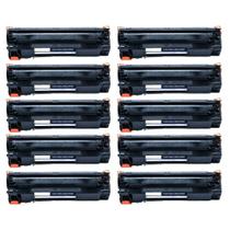 Kit 10 Toner Compatível 85a Ce285a 285a 35a Cb435a 435a 36a Cb43