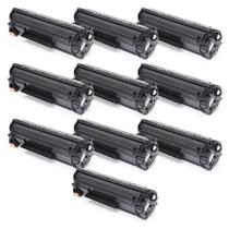 Kit 10 Toner Compatível CE285A Ce285a cb435a cb436a P1102w M1132 M1210 M1212 M1210