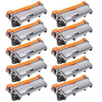 KIT 10 Toner Compatível TN660 TN2370/TN2340 Para Impressoras HLL2340DW HLL2300D L2320D L2520 2360DW