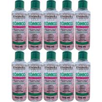 Kit 10 Tônico Revitalizante Remove Impurezas Suaviza Limpa