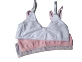Kit 10 Top Infantil Juvenil Algodão Alça Regulável Preço de Atacado