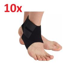 Kit 10 tornozeleira ajustavel ortopedica protetor unissex