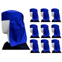 Kit 10 Touca Brim Soldador Tipo Árabe Azul Ths
