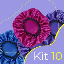 Kit 10 Toucas de Cetim