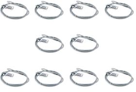 Kit 10 Trava Notebook Segredo Cadeado De Segurança Cabo Aço