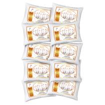 Kit 10 Travesseiro Penas E Plumas De Ganso Luxo Sono Confortável Soft Qualidade
