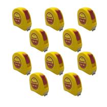 Kit 10 Trenas de Bolso 5m Série KTS Starrett KTS34-5ME Precisa, Resistente e Profissional
