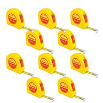Kit 10 Trenas de Bolso Starrett 3m STS12-3ME Resistente, Precisa e com Trava Profissional Kit 10 Trenas de Bolso Starrett 3m STS12-3ME Resistente, Precisa e com Trava Profissional