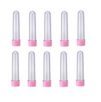 Kit 10 Tubete 12cm Rosa Claro Acrílico P/ Personalizar Festa Kit 10 Tubete 12cm Rosa Claro Acrílico P/ Personalizar Festa