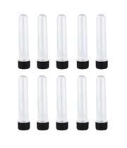 Kit 10 Tubete Preto 12Cm Acrílico Para Personalizar Festa Kit 10 Tubete Preto 12Cm Acrílico Para Personalizar Festa