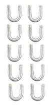 Kit 10 Tubo Aluminio U Isolar Ar Quente Adaptador Universal Kit 10 Tubo Aluminio U Isolar Ar Quente Adaptador Universal