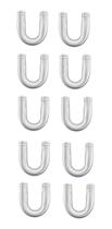 Kit 10 Tubo Aluminio U Isolar Ar Quente Universal 19mm Kit 10 Tubo Aluminio U Isolar Ar Quente Universal 19mm