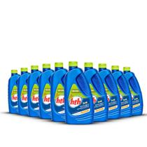 Kit 10 Ultra Clear 2 em 1 Hth Eliminador de Algas e Decantador Para Piscina