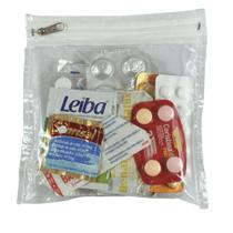 Kit 10 Un 16x16 Embalagem Saco Organizador Multiuso Pvc Com Ziper Costurada