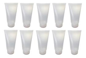 Kit 10 un Bisnaga Incolor De 60ml P/ Personalizar Festas Kit 10 un Bisnaga Incolor De 60ml P/ Personalizar Festas