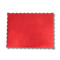 Kit 10 Un.Cake Board P/ Bolo Retangular 30x40cm Vermelho