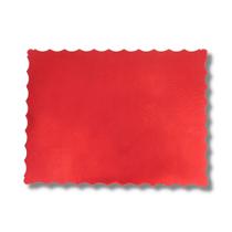 Kit 10 Un.Cake Board P/ Bolo Retangular 30x40cm Vermelho