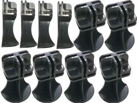 Kit 10 Un Conectivos Pés Para Montagem Balcão Vidro Ou Tela Kit 10 Un Conectivos Pés Para Montagem Balcão Vidro Ou Tela