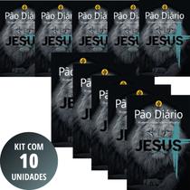 Kit 10 UN Devocional Pão Diário - 90 Reflexões - Capa Leão