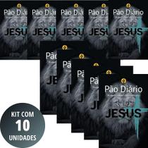 Kit 10 UN Devocional Pão Diário - 90 Reflexões - Capa Leão Kit 10 UN Devocional Pão Diário - 90 Reflexões - Capa Leão