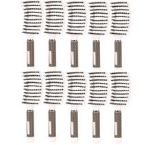 Kit 10 un escova raquete cerda javali e nylon vazada profissional Kit 10 un escova raquete cerda javali e nylon vazada profissional