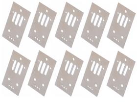 Kit 10 Un Junta da base Pulsador em silicone Ordenha Sulinox