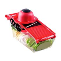 Kit 10 Un Mandoline Nicer Cortador Legumes 6 Em 1 Topen Home