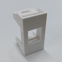 Kit 10 un modulo suporte siemens duomo para rj45 sollan