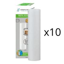 Kit 10 Un Refil Original Hidrofiltros P/ Filtro Eco 9.3/4