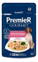 Kit 10 und Sachê Premier Gourmet Cães Ad Med/gde Porte Frango 85g Kit 10 und Sachê Premier Gourmet Cães Ad Med/gde Porte Frango 85g