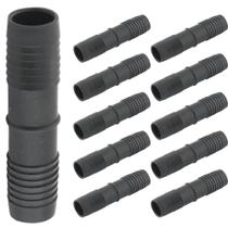Kit 10 União De Emenda De 3/8 Pol P/ Mangueira De Irrigação Kit 10 União De Emenda De 3/8 Pol P/ Mangueira De Irrigação