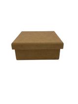 Kit 10 unid. caixa mdf cru lisa 12x12x5