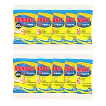 kit 10 unid cloro Tablete para piscina hidroall Penta 200g