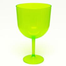 Kit 10 unid Taça gin plástico neon para personalizar festa, balada e lembrancinha
