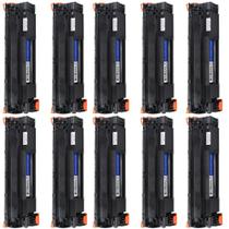 Kit 10 Unid Toner Alto Rendimento Compatível Com Impressoras HP 435A/436A/285A/278A P1006/M1120/M1212/M1132/P1102W Média de 2000 Páginas Kit 10 Unid Toner Alto Rendimento Compatível Com Impressoras HP 435A/436A/285A/278A P1006/M1120/M1212/M1132/P1102W Média de 2000 Páginas