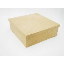 Kit 10 Unidade Caixa Mdf 15X15X07 Lembrancinhas,