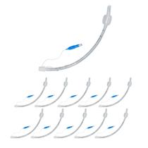 Kit 10 Unidade de Tubo Endotraqueal Medix 6,5MM C/ Balão-PVC