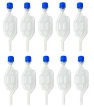 Kit 10 unidades Airlock Válvula Tipo S Air Lock Para Fermentação Cerveja Kombucha Vinho Conserva Kit 10 unidades Airlock Válvula Tipo S Air Lock Para Fermentação Cerveja Kombucha Vinho Conserva