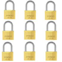 Kit 10 unidades Cadeado Latão 30mm Pado Segredos Diferentes