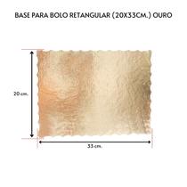 Kit 10 Unidades Cake Board para Bolo Retangular 20x33cm. - TAMAROZZI EMBALAGENS