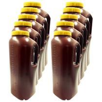 KIT 10 UNIDADES - Coletor de Urina 24 Horas Âmbar 3 Litros com Alça (CRAL)