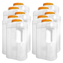 KIT 10 UNIDADES - Coletor de Urina 24 Horas Translúcido 3 Litros com Alça (FIRSTLAB) KIT 10 UNIDADES - Coletor de Urina 24 Horas Translúcido 3 Litros com Alça (FIRSTLAB)