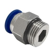 Kit 10 Unidades Conexão Inst. Conector Macho 10 x 3/8 Fluir