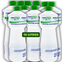 Kit 10 Unidades De Álcool70%Líquido Etílico Antisséptico - Penariol Distribuidora